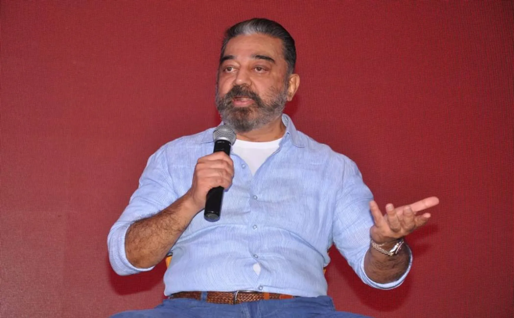 makkal needhi maiam party kamal hassan press meet at chennai 